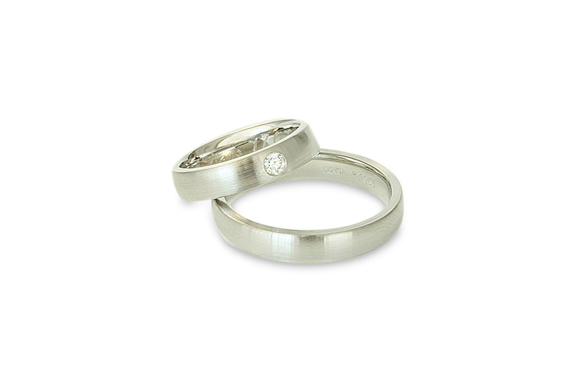 Matching Platinum Wedding Bands