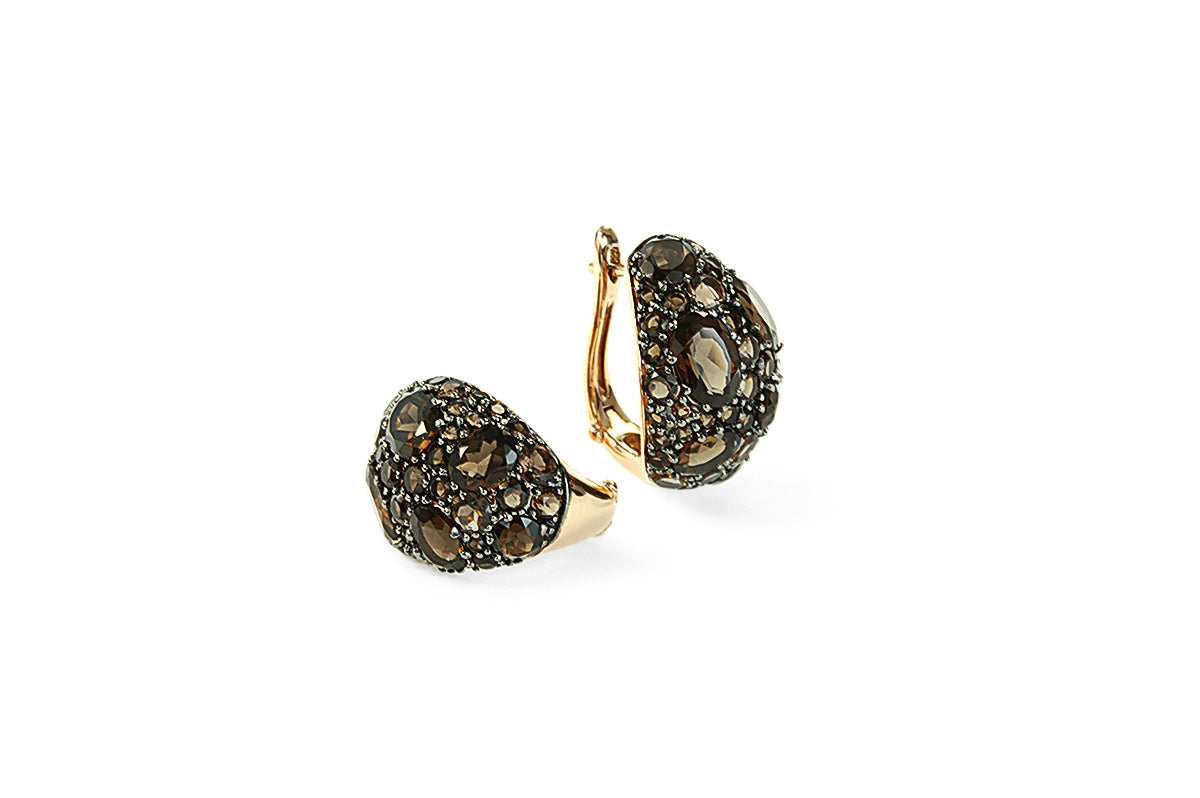 Smoky Quartz Earrings
