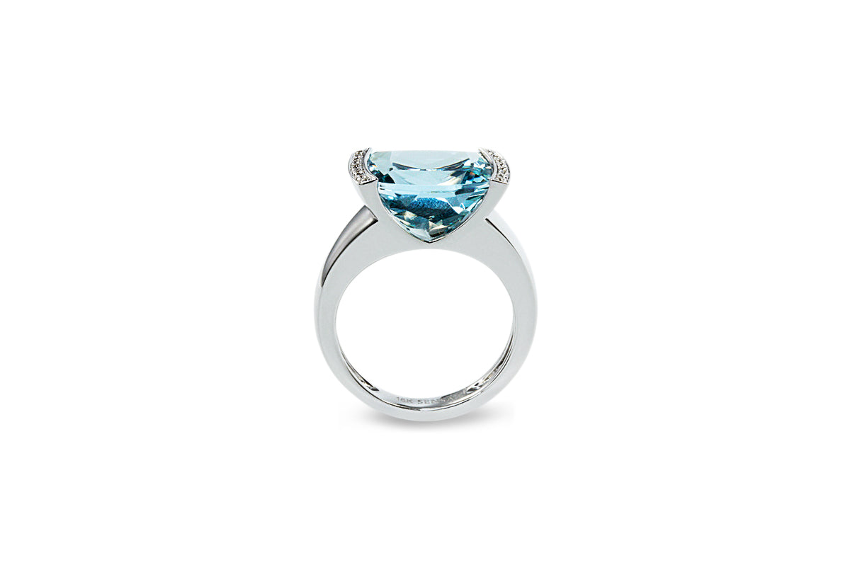 Aquamarine Ring