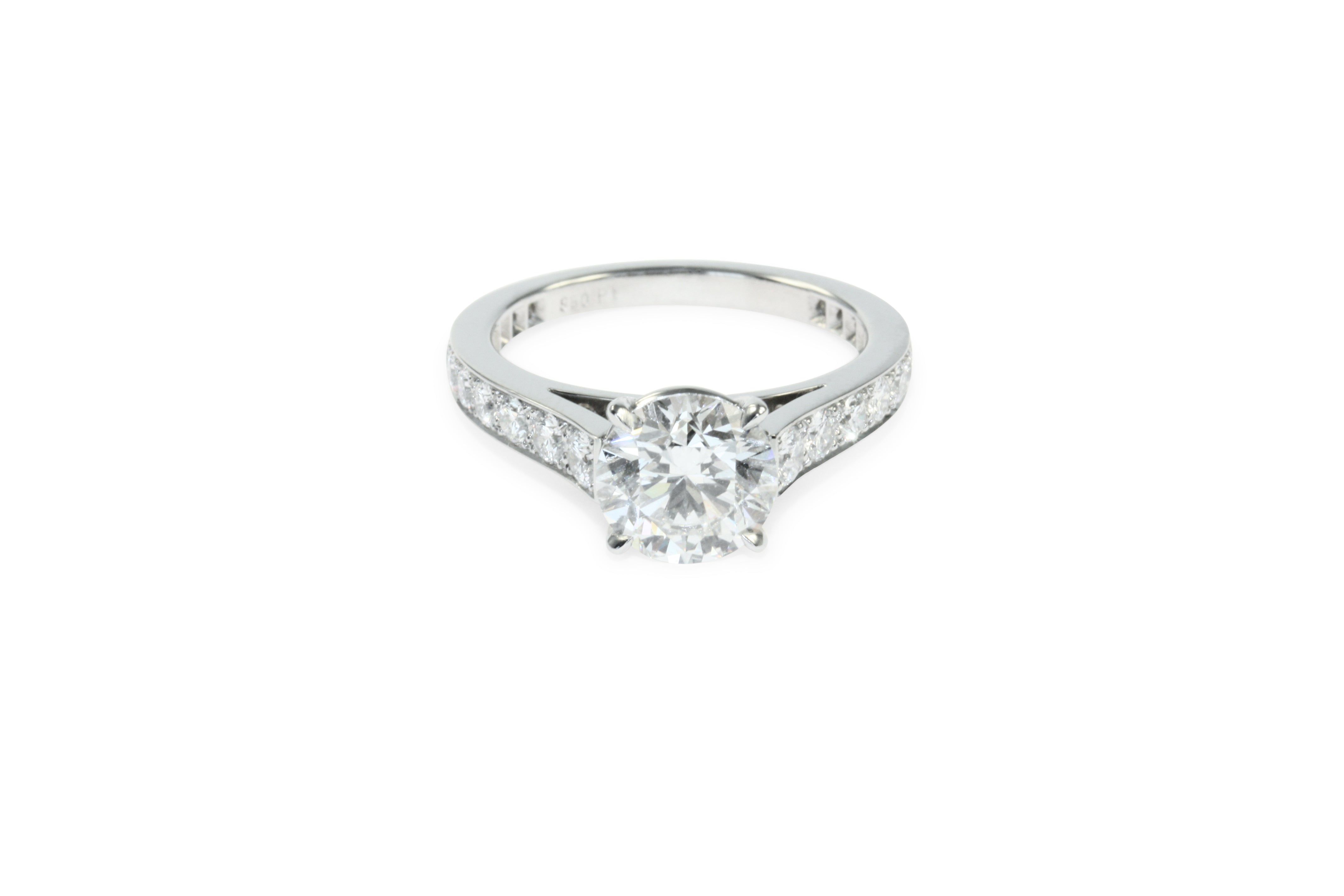Platinum Engagement Ring